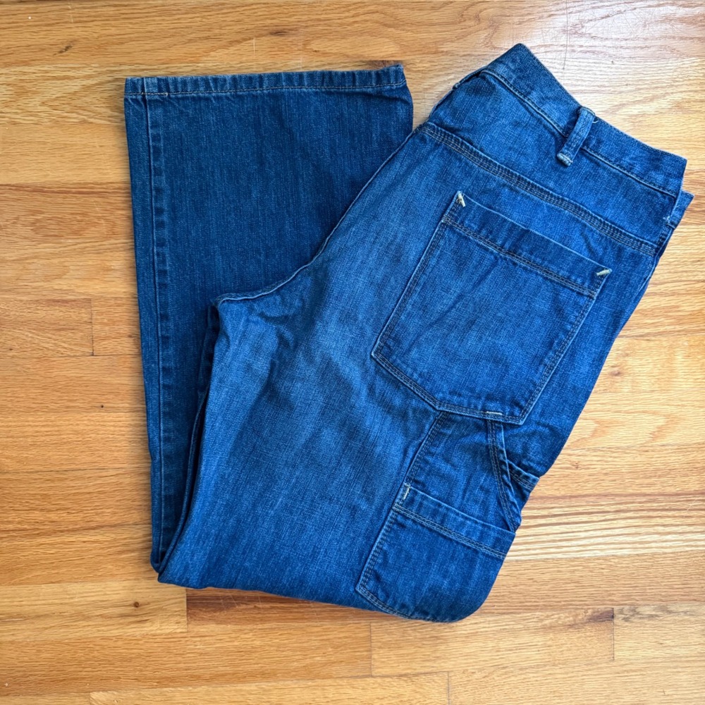 Vintage GOCHU Black Corduroy Pants 42 Baggy Wide Leg Pleated Y2K 90s Cuffed